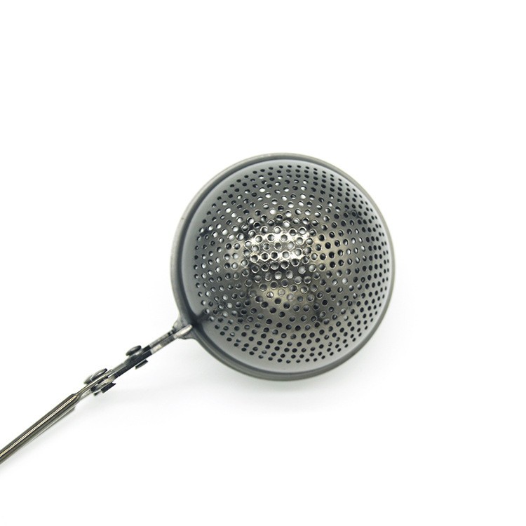 Gunmetal Stainless Steel Tea Infuser with Scissor Handle L2350