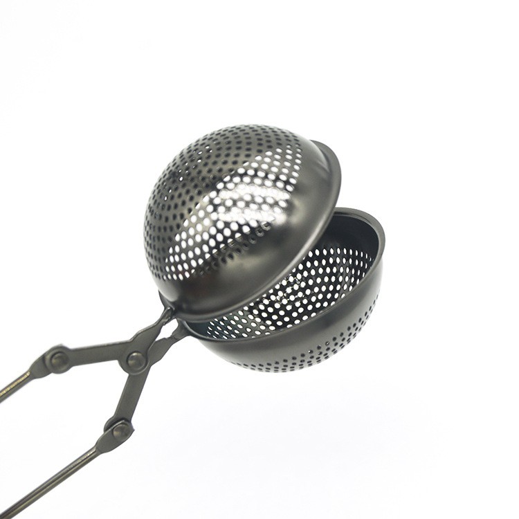 stainless-steel-gunmetal-tea-infuser-with-scissor-handle stainless-steel-gunmetal-tea-infuser-with-scissor-handle