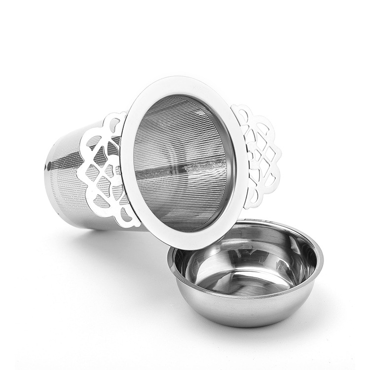 Large Size Stainless Steel Tea Infuser Basket for Loose Leaf Tea S1027