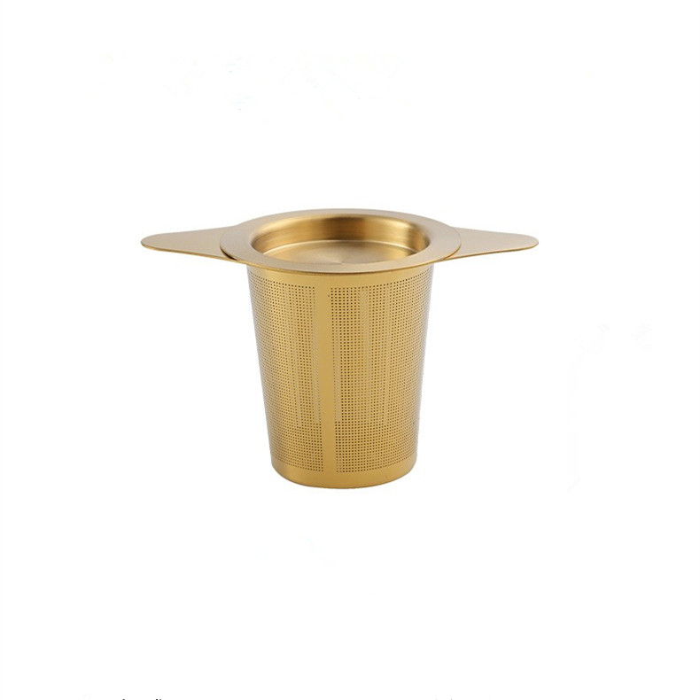 Wholesale Loose Leaf Tea Strainer with Lid for Mug SH0205G