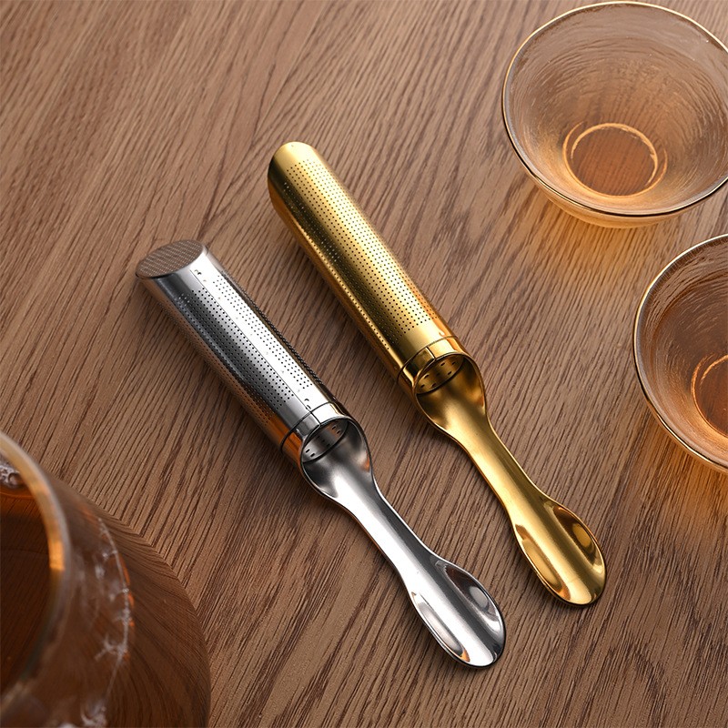 Wholesale Burr-Free Pipe-Shaped Tea Infuser L2324
