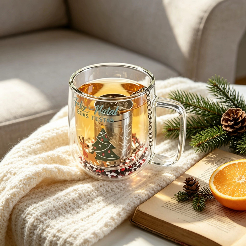 304 Stainless Steel Honeycomb Tea Infuser with Hanging Chain 1760